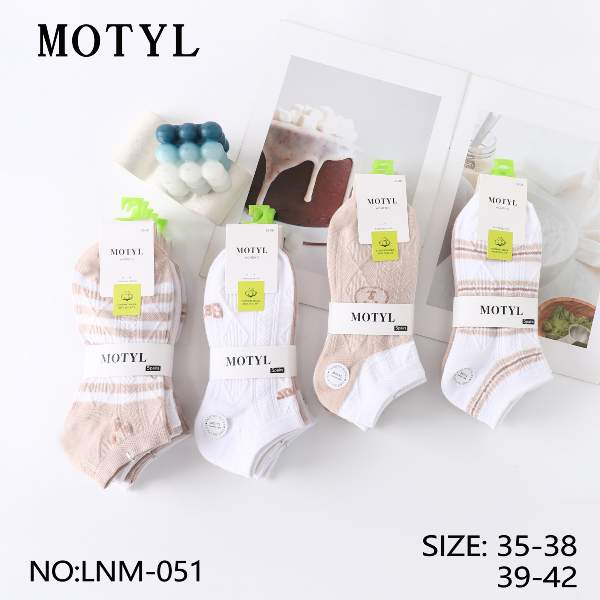 Skarpety damskie Roz 35-42, Mix kolor Paczka 40 szt